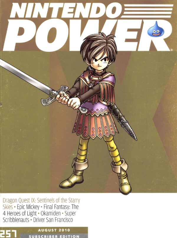 Nintendo Power Issue 257 (August 2010) cover